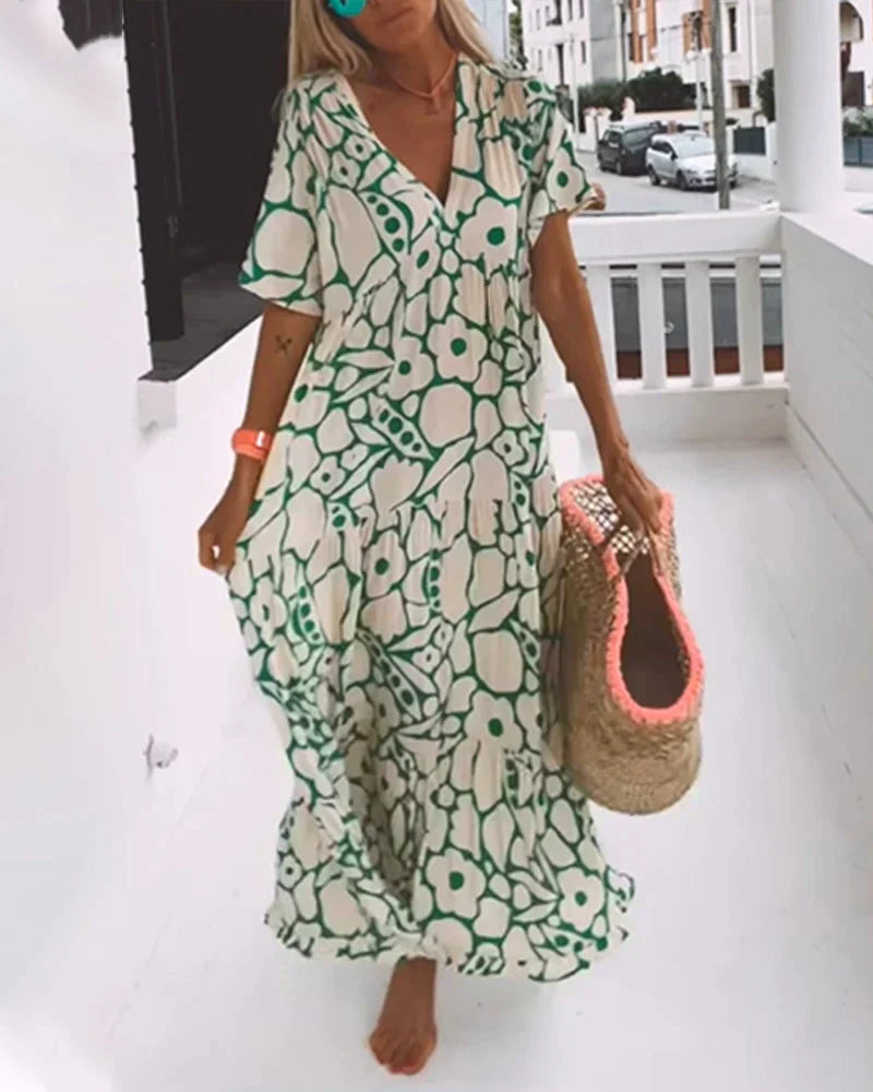 Nordiq™ | Christine Klänning Flowy – Lätt & Elegant