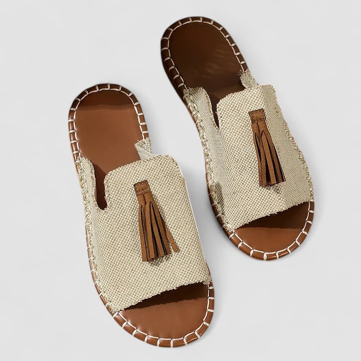 Nordiq™ | Leena - Bekväma och Platta Ortopediska Sandaler