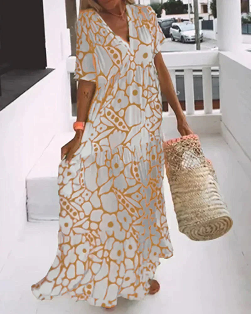 Nordiq™ | Christine Klänning Flowy – Lätt & Elegant