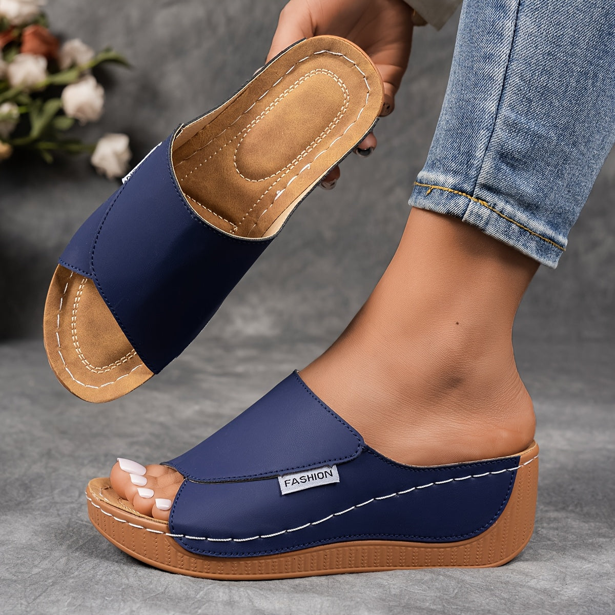 Jessica™ | Komfortabla Kiltofflor