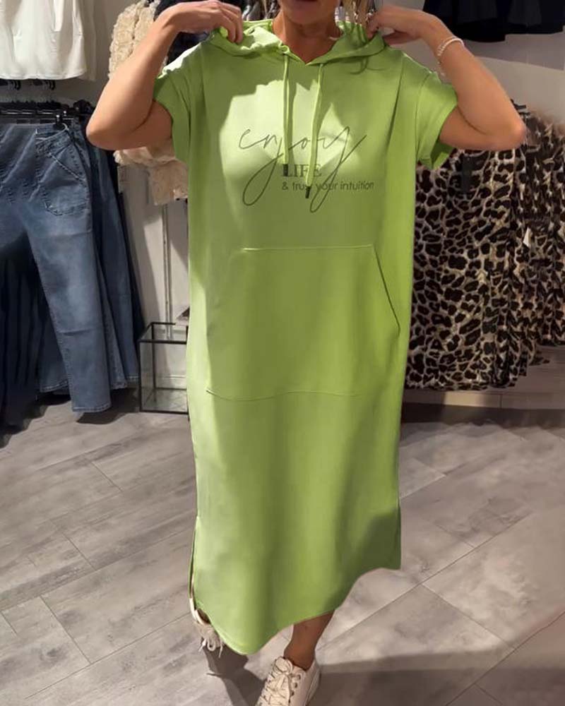 Nordiq™ | Anna, Elegant huva-klänning