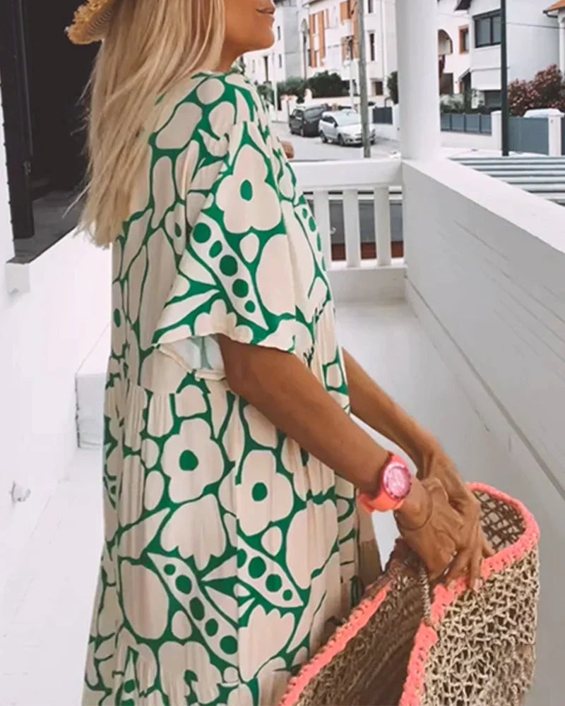 Nordiq™ | Christine Klänning Flowy – Lätt & Elegant