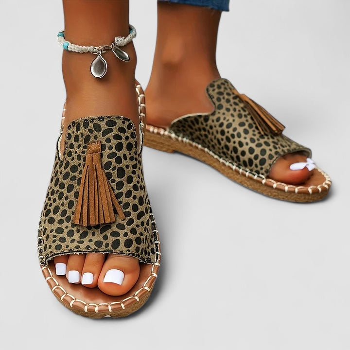 Nordiq™ | Leena - Bekväma och Platta Ortopediska Sandaler
