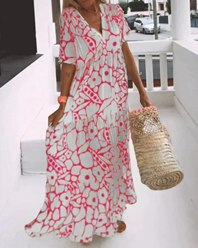 Nordiq™ | Christine Klänning Flowy – Lätt & Elegant