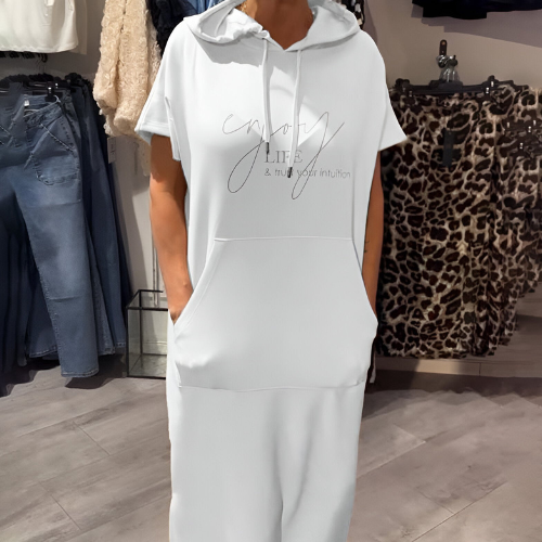 Nordiq™ | Anna, Elegant huva-klänning