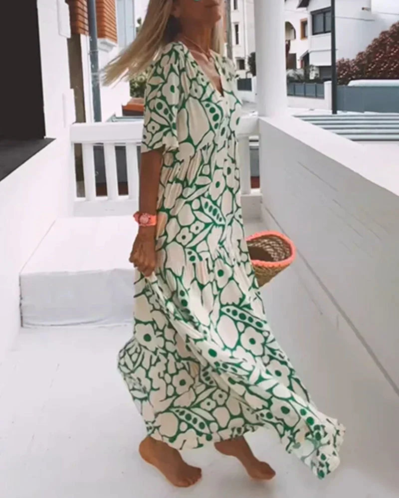 Nordiq™ | Christine Klänning Flowy – Lätt & Elegant