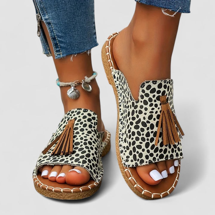Nordiq™ | Leena - Bekväma och Platta Ortopediska Sandaler