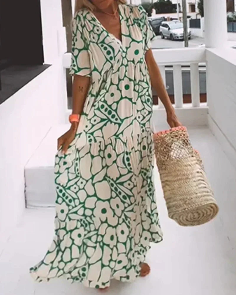 Nordiq™ | Christine Klänning Flowy – Lätt & Elegant