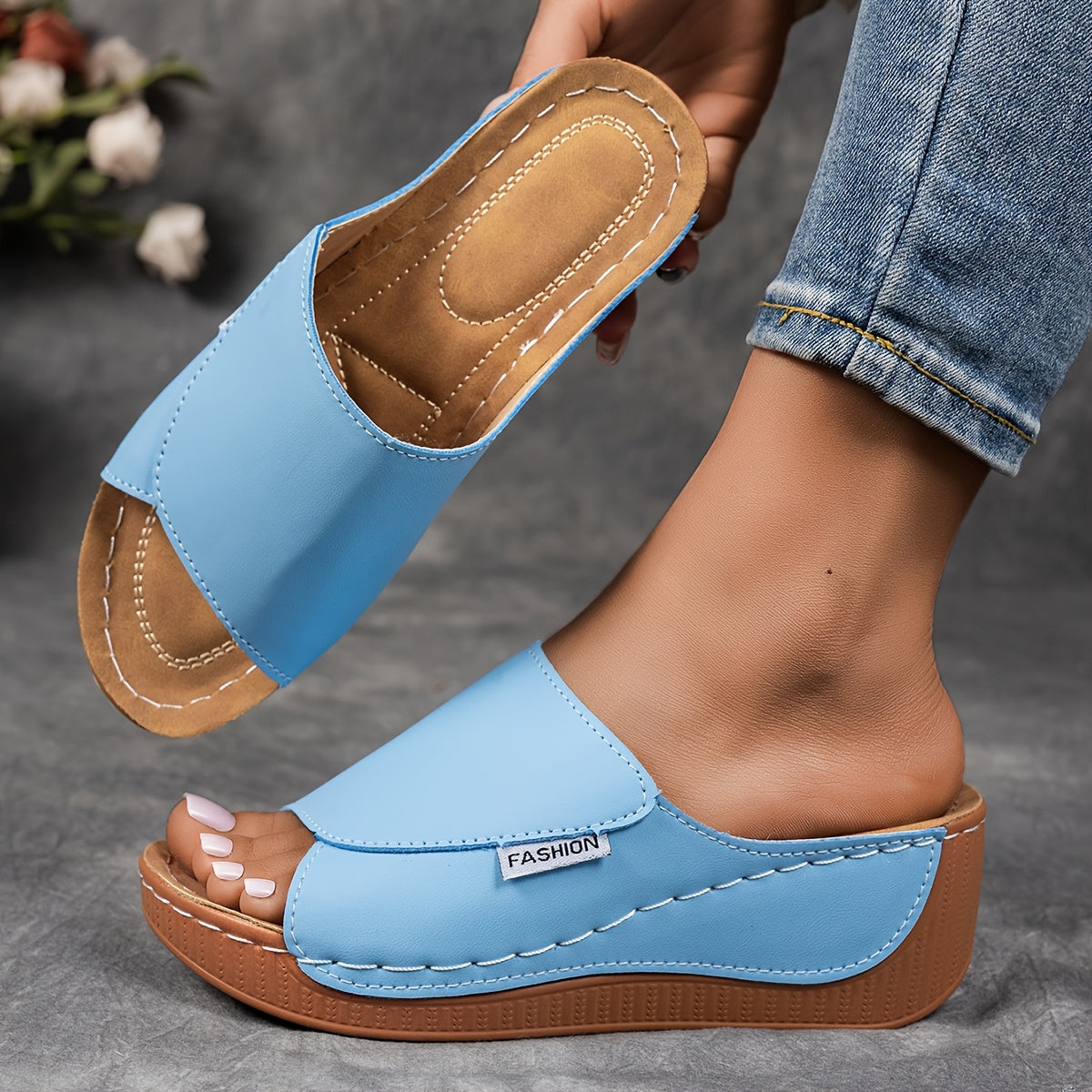 Jessica™ | Komfortabla Kiltofflor