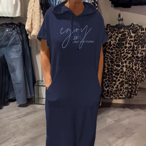Nordiq™ | Anna, Elegant huva-klänning