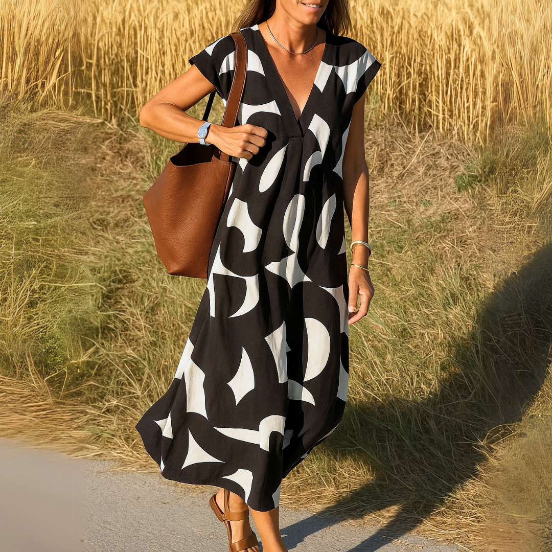 Nordiq™ | Valérie Klänning Flowy – Lätt & Smickrande