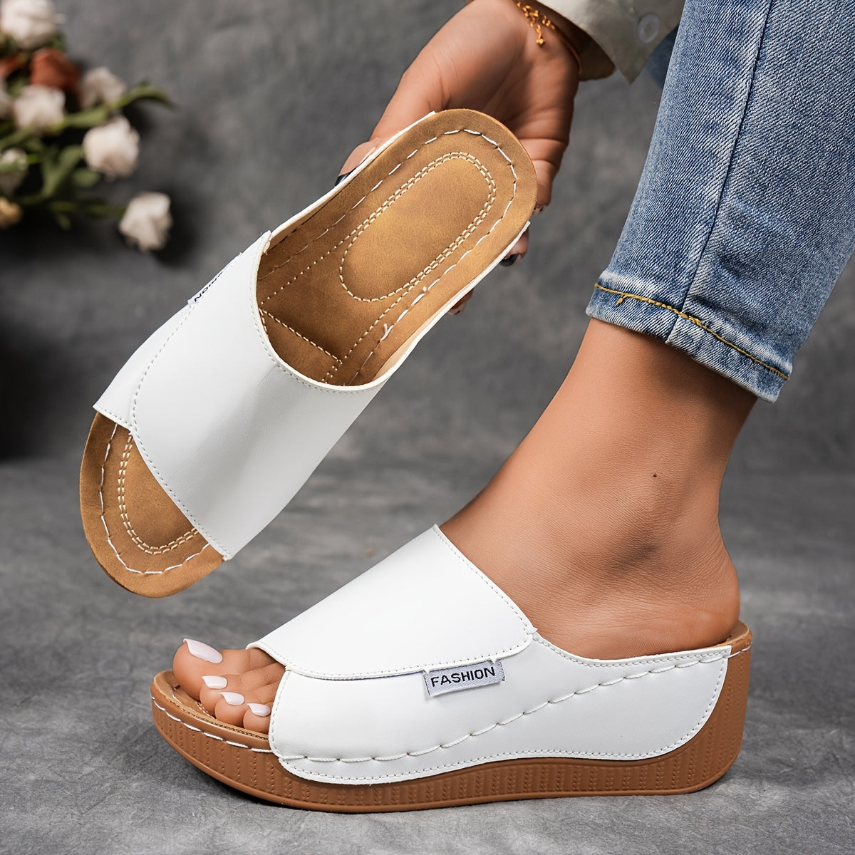 Jessica™ | Komfortabla Kiltofflor