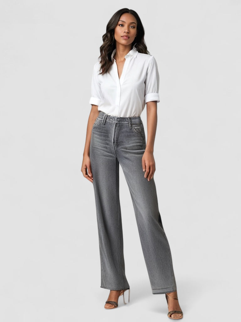 Nordiq™ | Grå Utställd Jeans