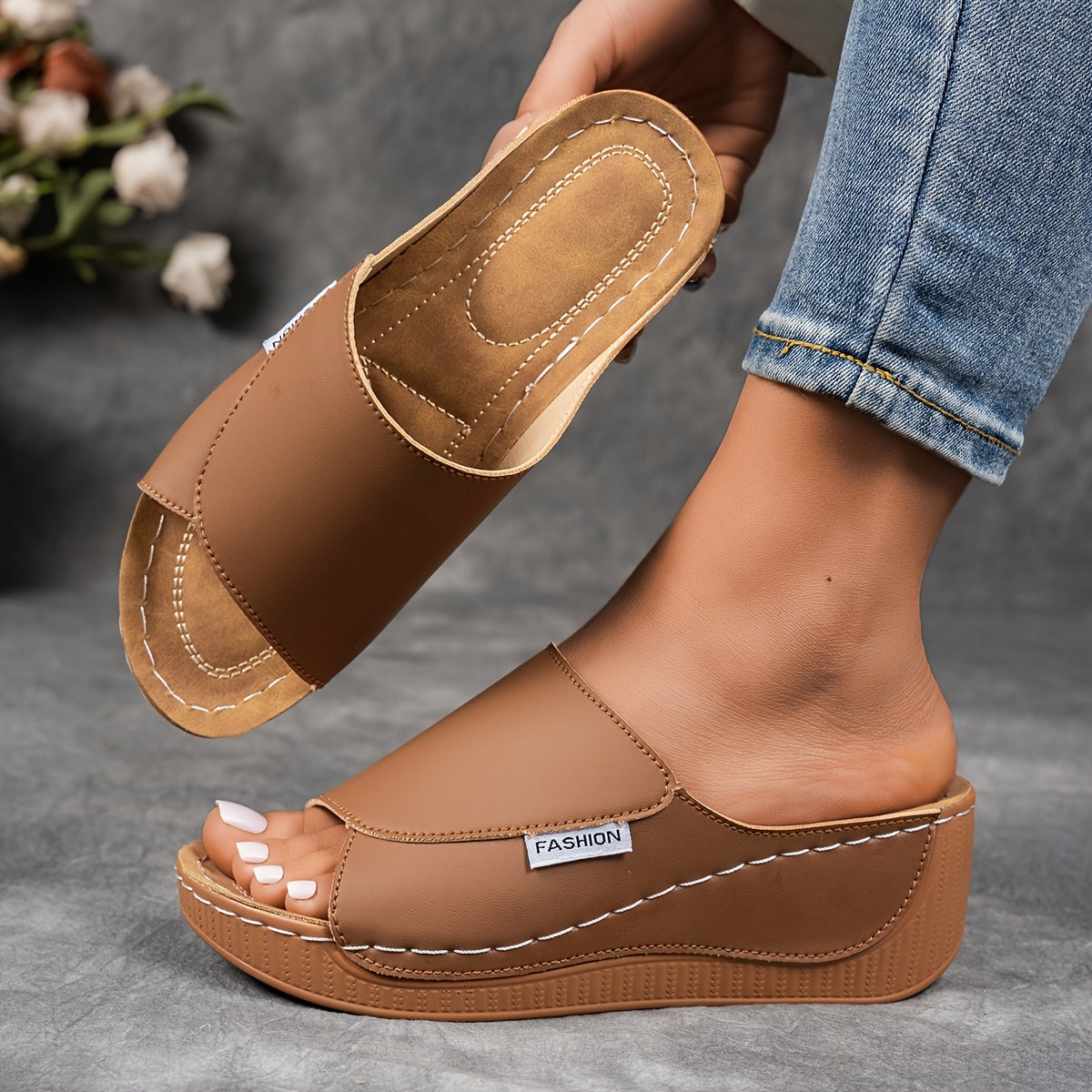Jessica™ | Komfortabla Kiltofflor
