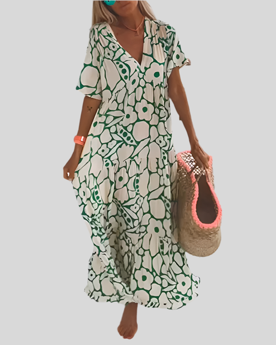 Nordiq™ | Christine Klänning Flowy – Lätt & Elegant