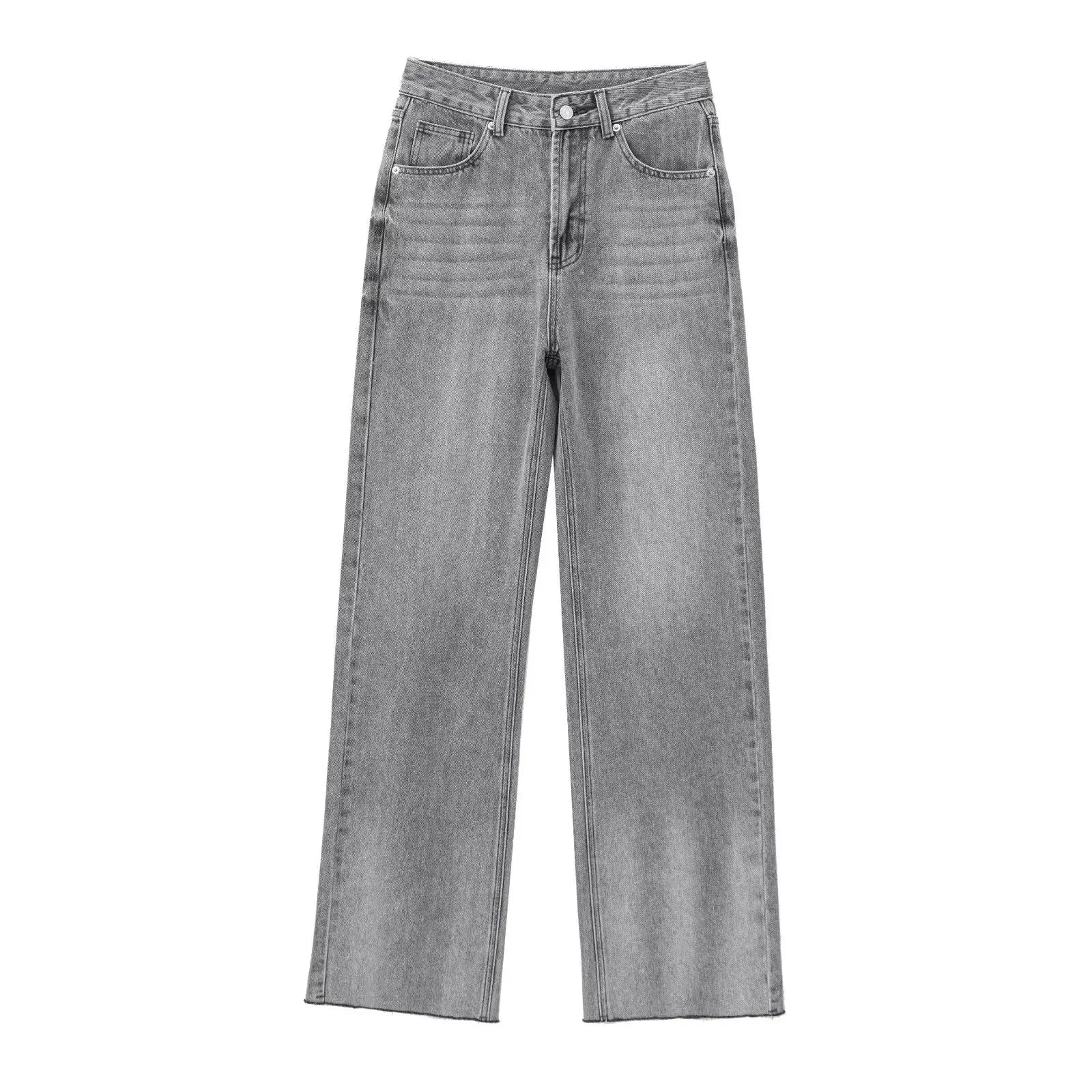 Nordiq™ | Grå Utställd Jeans