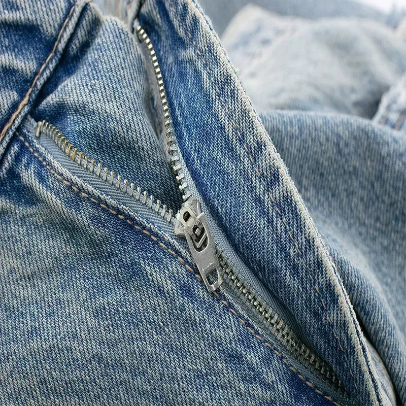 Nordiq™ | Jean Patchwork Zerstört