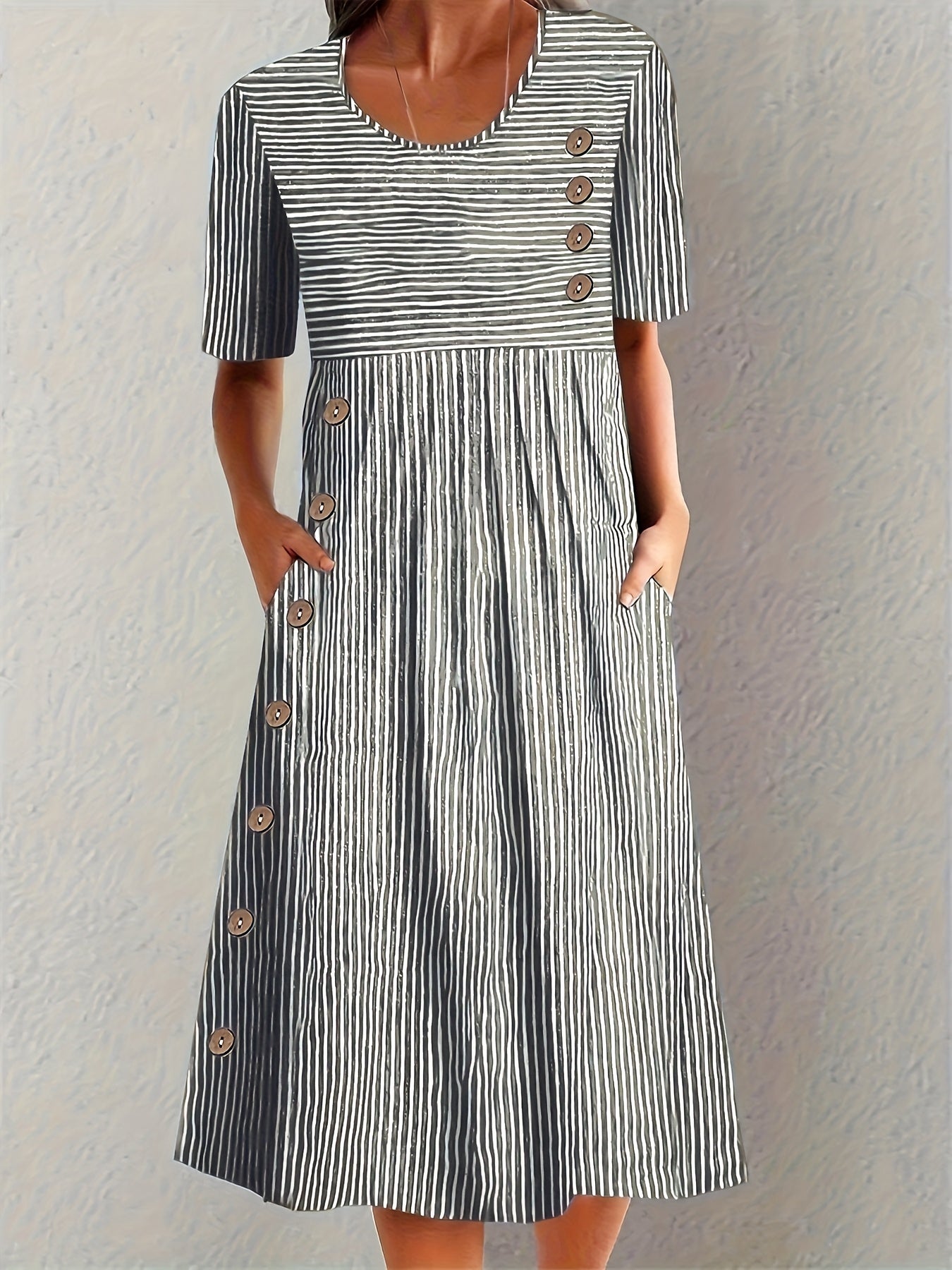 Nordiq™ | Lenna – Chic Höstklänning