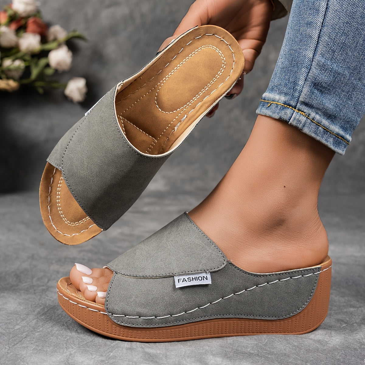 Jessica™ | Komfortabla Kiltofflor