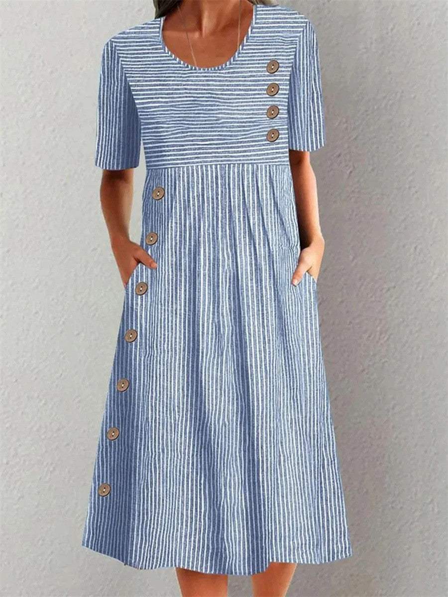Nordiq™ | Lenna – Chic Höstklänning