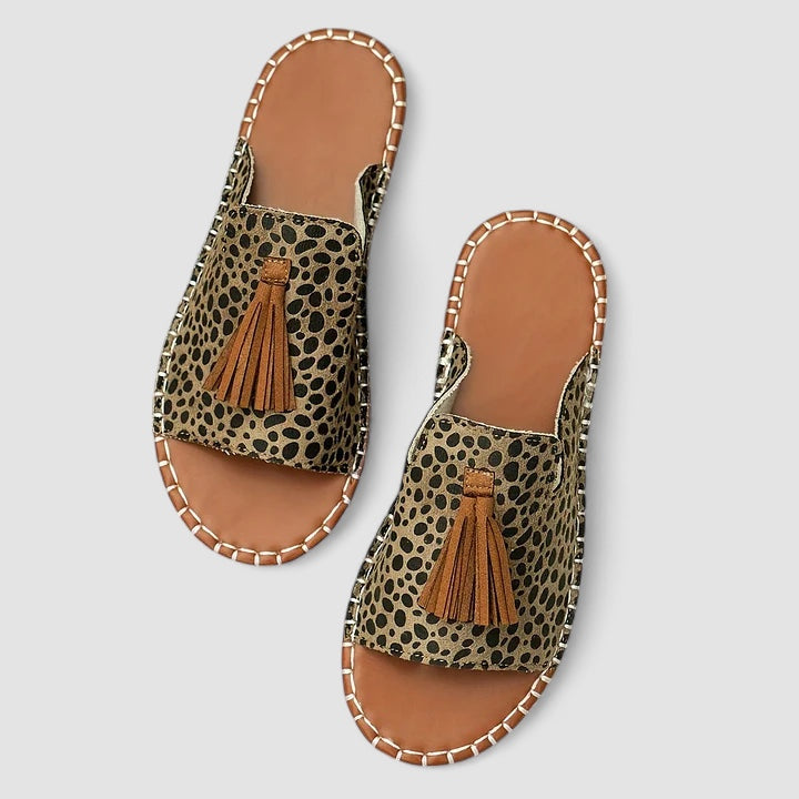 Nordiq™ | Leena - Bekväma och Platta Ortopediska Sandaler
